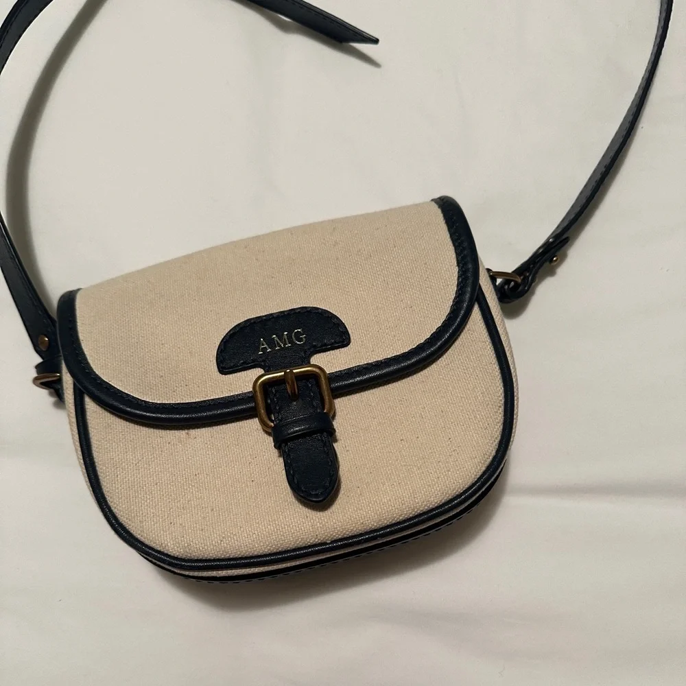 J Crew Mini Saddlebag Crossbody - Picture 1 of 6
